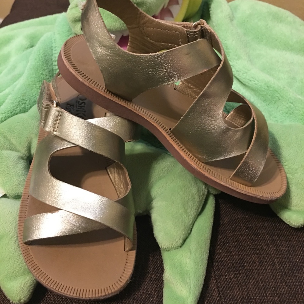 Osh Kosh Gold Sandals